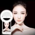 LED Ring Light Selfie Night Flasher for IPhone 7/ Samsung/ Xiaomi Smart Phone (Include AAA Batteries ). 