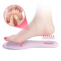 【FUN LIVE】 2Pc EVA Memory Foam Breathable Massage Insoles For Women Shoes Inner Sole Shoe Insert Lift Heel Comfort Heightening Insoles. 