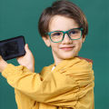 Ultralight Flexible Soft Kids Glasses Frame Square Boys Girls Optic Prescription Spectacle Frame Anti Blue Ray Computer Glasses. 