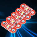 50 Pcs LilyPad LED Module White Wearable Surface-Mounted DIY Kit for Arduino 3~5V. 