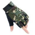 Kids Tactical Fingerless Gloves for 4-14 Years Old Military Armed Anti-Skid Sport Outdoor Half Finger Children Boys Girls Gloves. 