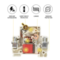 USFULL 2 Pole 63 Ampere AC Breaker with Short-circuit Protection for Electrical System. 