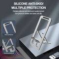 Lightweight Phone Holder Foldable Phone Stand Adjustable Angle Height for Desktop or Travel Use less Than Mobile Phone Holder. 