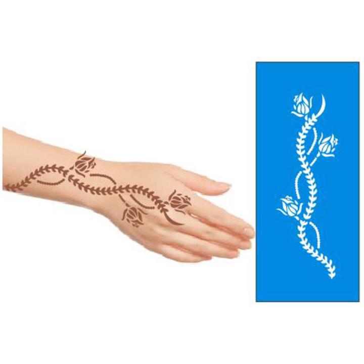 Henna sticker, Henna stencils, Mehndi design, Mehndi sticker, Henna Tattoo
