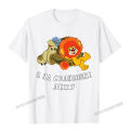 Kaus Premium Kartun Rusia Soviet Lucu Anak Kura-kura dan Singa Camisas Kaus Kustom Pria Kaus Dewasa Keluarga Kustom. 