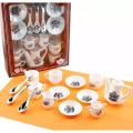 Tea Cups Set Toy For Kids(Plastic material). 