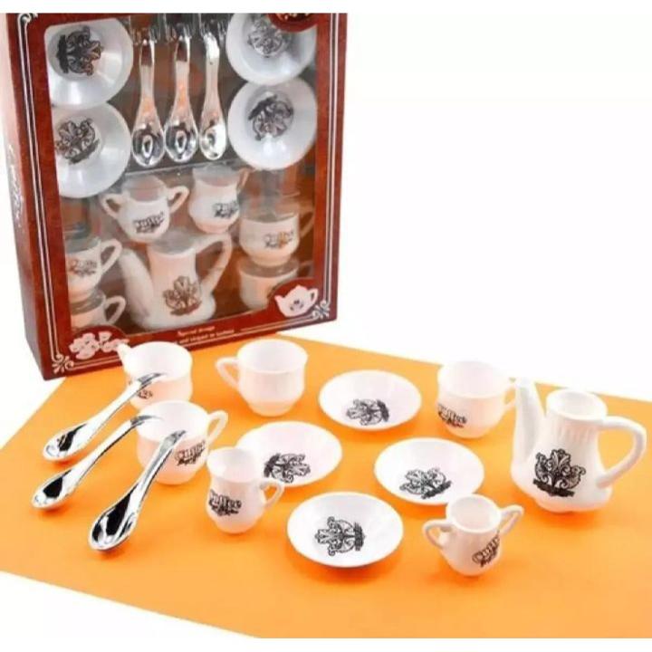 Tea Cups Set Toy For Kids(Plastic material)