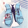 Pet Dog Cat Soft Cotton Vest Summer Clothes T-Shirt. 
