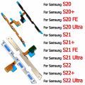 Power On Off Cable For Samsung Galaxy S22 Ultra 5G S22+ S20 FE S20+ S21 Plus S21+ Volume Key Flex Cable Replacement Spare Parts. 