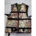 Camo / Orange Color Best Quality 120 Kg Adult Life Jacket Best Grip Better Protection. 