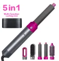 Hot Air Hair dryer Styler 5 in 1 Automatic Hair Curler Professional Hair Straightener Multifunctional Hair Styler Hair Dryer. 