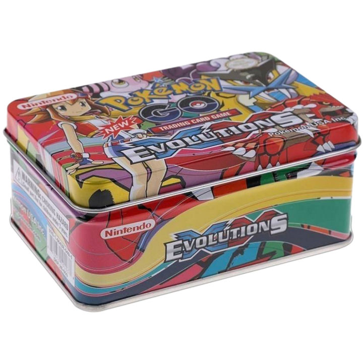 Pokemon Cards Metal Box Upto 50 Cards