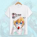 Japanese Anime We Can't Study Cosplay T Shirt Kirisu Mafuyu Cartoon Summer T-Shirt Women/Men Fashion Graphic Top Tee Costume. 