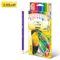 High-Quality Colour Pencils Box - 12 Vibrant dollar my pencil Colours - Full & Half Size  Dollar Complete Colour Pencils Set dollar my pencil  school painting colors| colour pencils set| dollar,piano,deer. 
