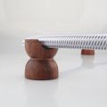 HiFi Audio Rosewood Insulation Wire Bracket Line Support Speaker Cable Stand Holder Foot Pads, 1 Pack. 