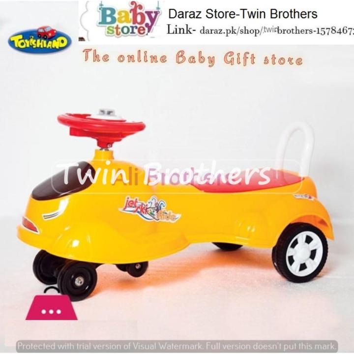 Kids Toys Auto Walker Swing Car (Steering Drive) Jet Ski Ride