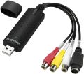 Easycap USB 2.0 Easy Cap Video TV DVD VHS DVR Capture Adapter Easier Cap USB Video Capture Device Support Windows 2000/Win Xp/Win Vista/Win 7/Win 8/ Win 10/ Win 11/ Mac-Book. 