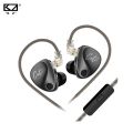 KZ Castor Wired Earphones In Ear Earbuds 2DD+Dynamic High-end Tunable Balanced Armature Monitor Headphones Cancelling Headset. 