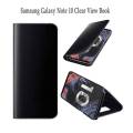 Samsung Galaxy Note 10  Clear View Book Case-Samsung Galaxy Note 10 Book Cover -Samsung note 10 Clear Mirror View Flip case cover. 