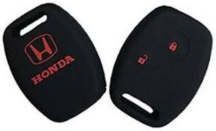 Honda City Honda Civic Reborn Silicone PVC Key Cover Red Black Premium Quality