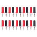 4mm Banana Plug, Male Banana Connector Standard Sizes for Electronics for Industrial Equipment. 