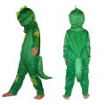 Blue Green Red Boy Girl PJ Masks Costume,Pajamas with Mask Kid Costumes Removable Tail Child Animal Performance Cosplay Costume. 