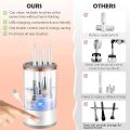 MAZ Premium 3 in 1 Electric Makeup Brush Cleaner Automatic Spinning Lazy Makeup Brush Cleaner Machine Cosmetic Brush Cosmetics Deep Cleaning Tools. 
