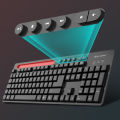 MageGee V620 Wireless Keyboard and Mouse Combo, 2.4GHz Slim Ergonomic Quiet Wireless Keyboard and Mouse with USB Receiver, Full Size with Number Pad for Windows/Computer/PC/Laptop/Desktop Black.Available at an affordable price on MaxShop.. 