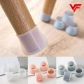 4-24 PCS Silicone Furniture Chair Legs Protectors Covers Silicon Chair Leg Caps Round & Square Table Feet Cover Anti-Slip Floor Protection Cover Prevents Scratches And Noise, Give Good Protection To Floor Protector Chair Legs Rubber. 