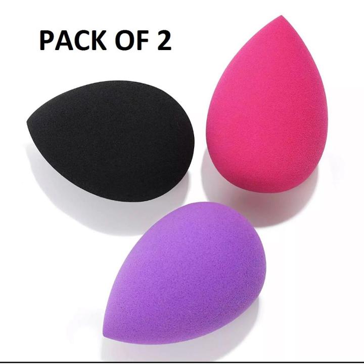 beauty blender soft makeup sponge Multicolor colour ( pack of 2)