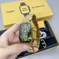G9 Ultra Pro 2.03HD Screen Gold Smart Watch Ultra Series 8 NFC Bluetooth Call Men and Women Smartwatch Watch Ultra Wireless Charging. 