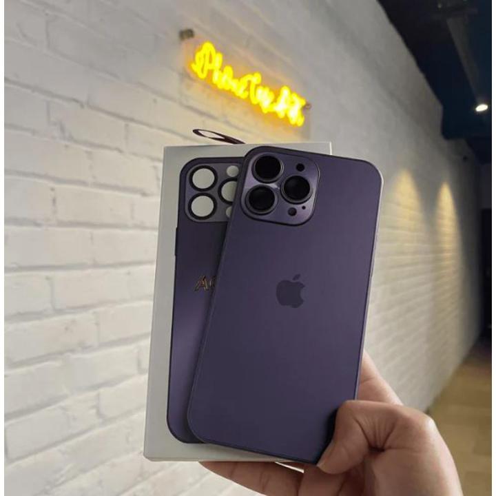 Original AG Glass case with Apple Logo For Iphone 12 Pro Max