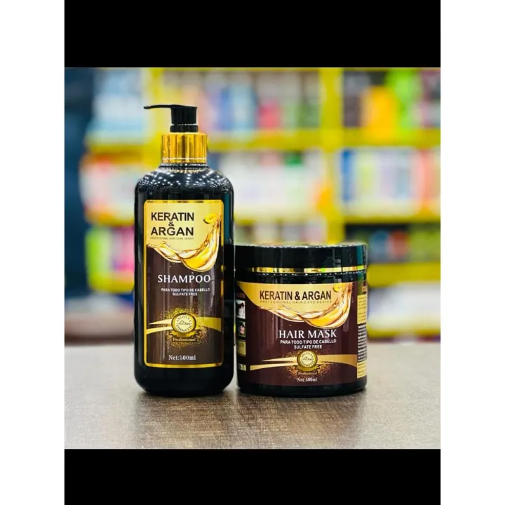 Arizona%20Keratin%20&%20Argan%20Shampoo%20500ml%20+%20Hair%20Treatment%20Mask%20jar%20500ml%20Sulphate%20Free%20(Pack%20of%202)%20-%20Image%202