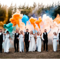 Pack Of 5 Color smoke_bomb Birthday Celebration Color_smoke Flare Color Shell For Party Wedding Birthday Decoration. 