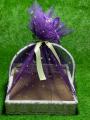 Empty Gift basket  for wedding/engagement/birthday/any event with free Purple net by maxify store. 