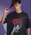 Sidhu Moose Wala Illustration 01 | New hd pic,  Oversize  Tshirt designs,. 