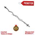 Imported Design Zigzag Rod EZ Curl Bar Shoulder Biceps Triceps Rod Barbell Rod Curl Bar Dumbell Rod. 