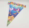 MERMAID FLAGS BANNER PACK OF 10 MERMAID THEME FLAGS BUNTINGS. 