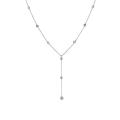 Rhinestone Inlaid Long Drop Bridal Back Necklace Lady Body Chain Wedding Jewelry Rhinestone Inlaid Long Drop Body Chain All matc. 