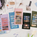 Panda Online 180 Sheets INS Landscape Series Sticky Notes Set Memo Pad Lable Sticker Bookmarks Notepad Sticky Index. 