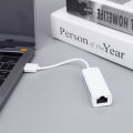 USB Ethernet Adapter For Nintendo Switch Wii U 10/100Mbps Network Card USB A To RJ45 Lan Internet Cable For Laptop PC Computer. 
