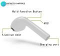 I7 Wireless Earbuds Mini In-Ear Headphones Earphone With Charging vire. 