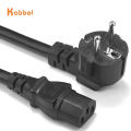 Power Cable for Desktop/ computer/ Printer 1M Cable High Quality CE Power Cable 2 Cord Computer. 
