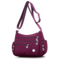 6 Colors Waterproof Nylon Bag Fashion Women Single Shoulder Bag Crossbody Bag. 
