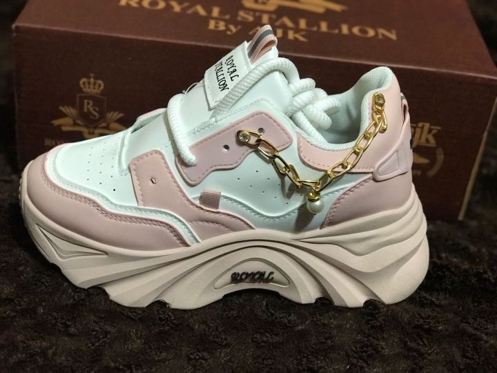 Latest%202024%20Women%20Trendy%20casual%20Girls%20sneakers%20shoes%20,Light%20weight%20fashion%20sheos,white%20lace%20touch%20running%20walking%20shoes%20-%20Image%203