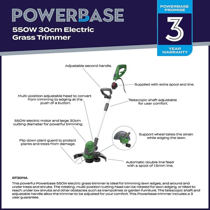 Powerbase%20Electric%20Grass%20Trimmer%20550W%2030cm%20-%20Image%205