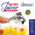 IMPERIAL FRUIT PRESS JUICER MANUAL/Alloy Lemon Squeezer/Heavy Duty Hand Press Detachable Easy Fresh Fruit Juicer Press Handheld Fruit Juice Squeezer. 