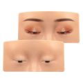 Makeup Practice Board Pad  Simulated Human Face Display Effect Waterproof Reusable Cosmetic. 