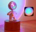 Astronaut Robot Atmosphere Projector Room Decor Desk Light Photo Sunset Rainbow Dawn Night Led Touchable RGB Mini Lamps. 