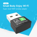 USB Wirelesss WiFi Adapter Mini WiFi Dongle for PC Laptop Desktop  USB Adapter Dongle USB Wireless Wifi Receiver for PC TP-Link USB WiFi Adapter for PC Mini Receiver Support Windows 11 10 8.1 8 7. 